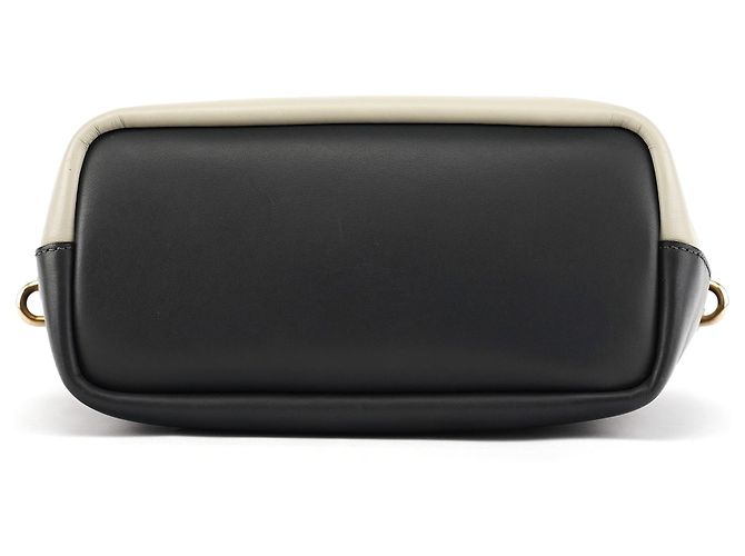 Chloé Borsa 2-Way Bailey in pelle Grey Navy - vista 5