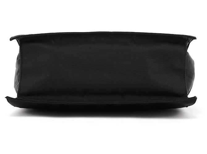 Prada Borsa Tessuto Metallo nera con manico superiore - vista 3