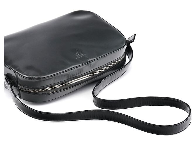 Prada Borsa a tracolla girevole Anthracite Spazzolato - vista 10