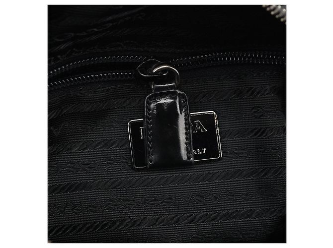 Prada Borsa a tracolla girevole Anthracite Spazzolato - vista 12