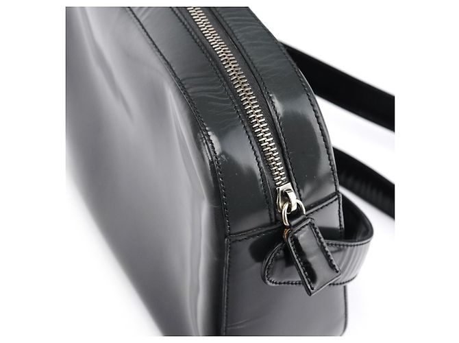 Prada Borsa a tracolla girevole Anthracite Spazzolato - vista 15