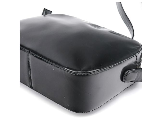 Prada Borsa a tracolla girevole Anthracite Spazzolato - vista 9