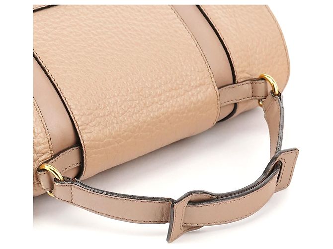 Marc Jacobs Borsa Thompson in pelle Greige - vista 10