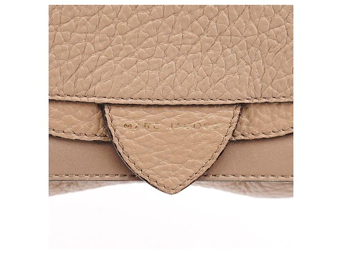 Marc Jacobs Borsa Thompson in pelle Greige - vista 11