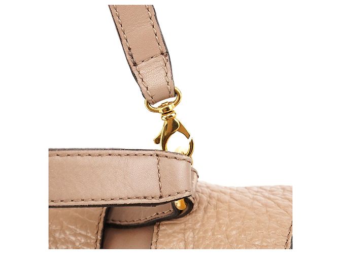 Marc Jacobs Borsa Thompson in pelle Greige - vista 12