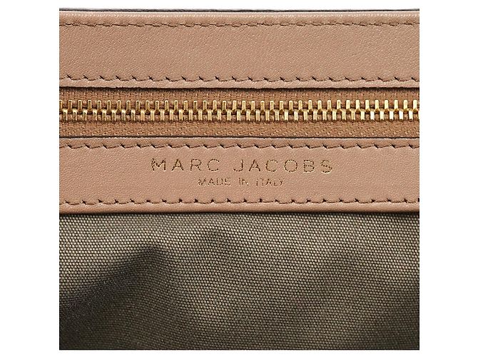 Marc Jacobs Borsa Thompson in pelle Greige - vista 13