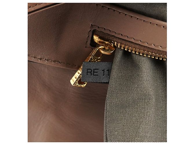Marc Jacobs Borsa Thompson in pelle Greige - vista 15