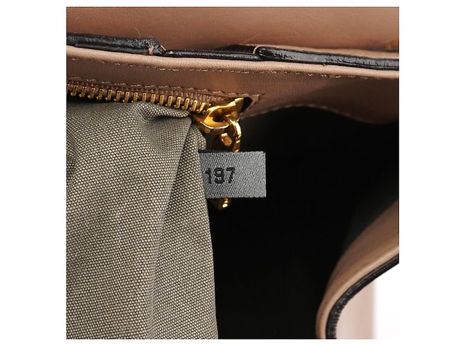 Marc Jacobs Borsa Thompson in pelle Greige - vista 16