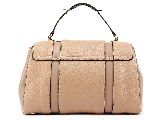 Marc Jacobs Borsa Thompson in pelle Greige - vista 3