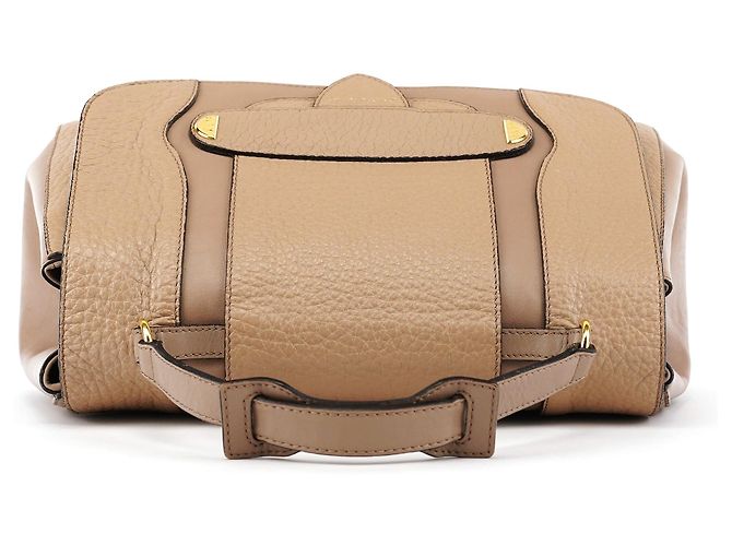 Marc Jacobs Borsa Thompson in pelle Greige - vista 4