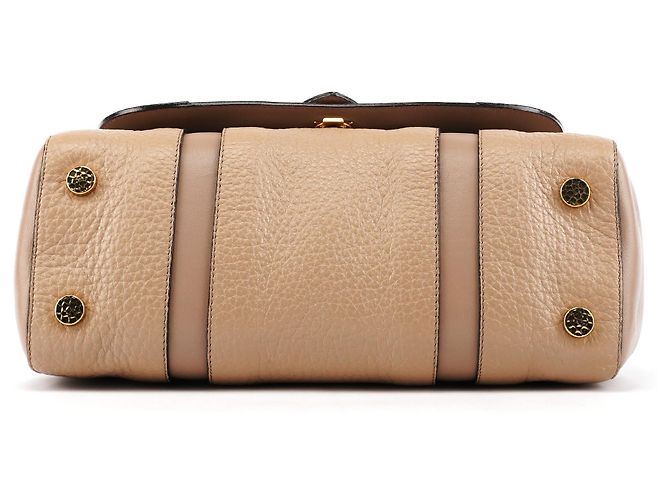 Marc Jacobs Borsa Thompson in pelle Greige - vista 5