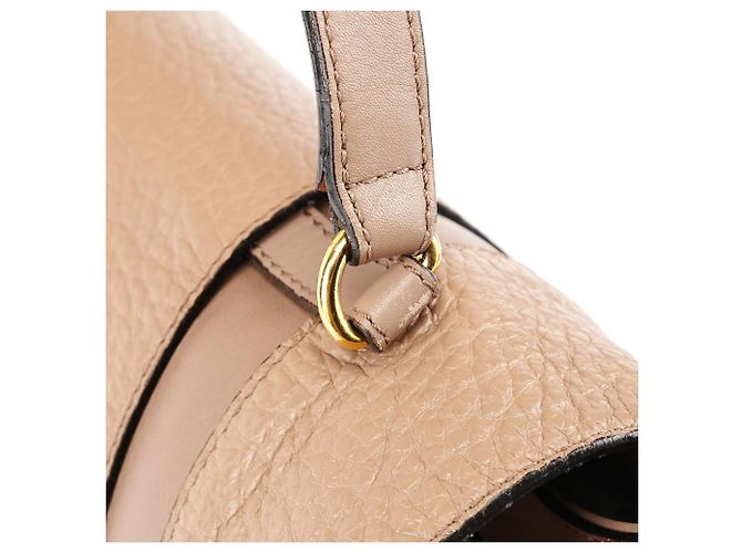 Marc Jacobs Borsa Thompson in pelle Greige - vista 7