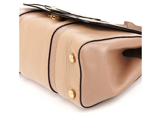 Marc Jacobs Borsa Thompson in pelle Greige - vista 9