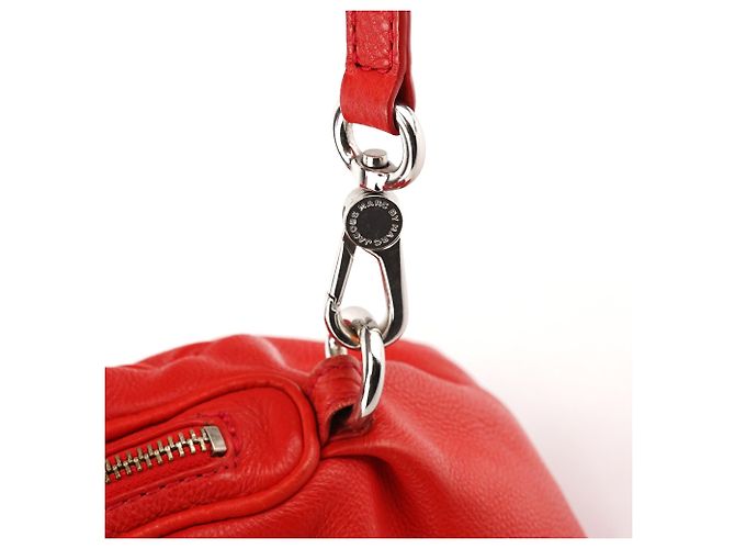 Marc by Marc Jacobs Borsa 2-Way Classic Q Baby Groovee in pelle rossa - vista 11