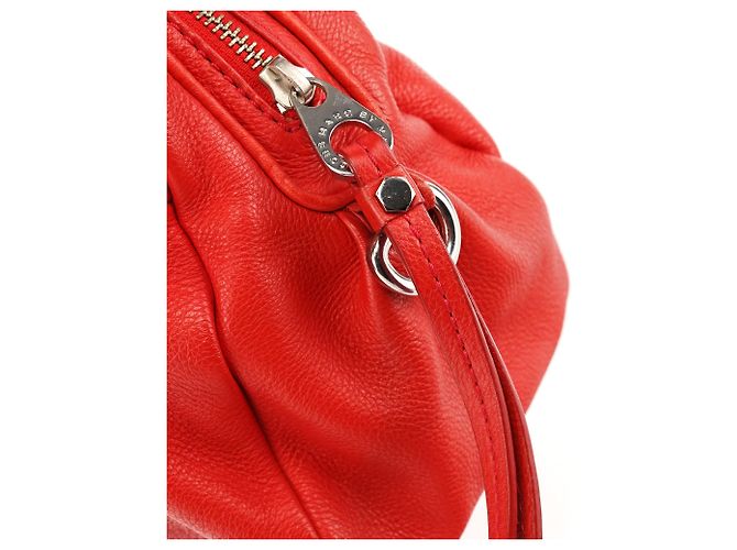 Marc by Marc Jacobs Borsa 2-Way Classic Q Baby Groovee in pelle rossa - vista 7