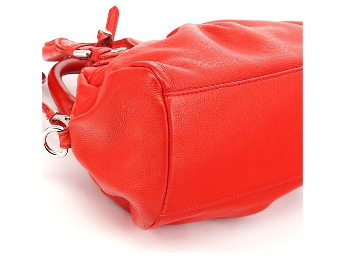 Marc by Marc Jacobs Borsa 2-Way Classic Q Baby Groovee in pelle rossa - vista 8