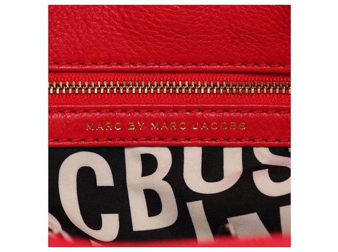 Marc by Marc Jacobs Borsa Hobo 2-Way Classic Q Hillier in pelle Hot Pink - vista 11