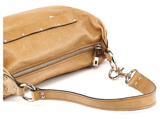 Marc Jacobs Borsa a tracolla in pelle marrone chiaro - vista 10