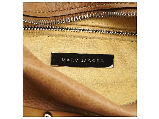 Marc Jacobs Borsa a tracolla in pelle marrone chiaro - vista 11