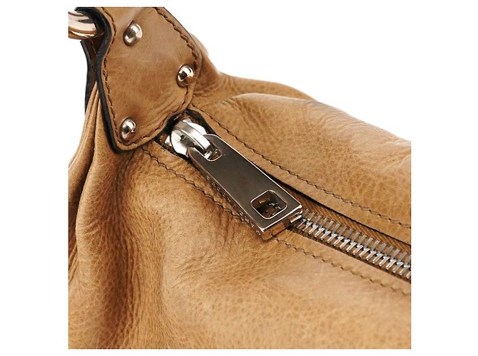 Marc Jacobs Borsa a tracolla in pelle marrone chiaro - vista 7
