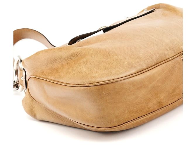 Marc Jacobs Borsa a tracolla in pelle marrone chiaro - vista 8