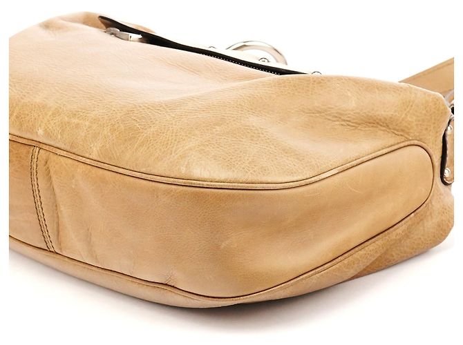 Marc Jacobs Borsa a tracolla in pelle marrone chiaro - vista 9
