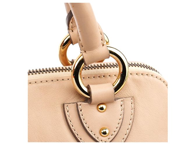 Marc Jacobs Borsa beige in pelle con manico superiore - vista 10