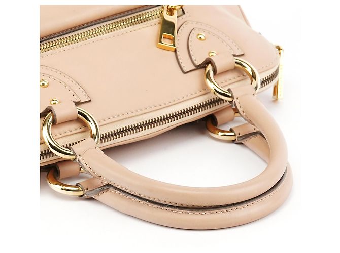 Marc Jacobs Borsa beige in pelle con manico superiore - vista 16