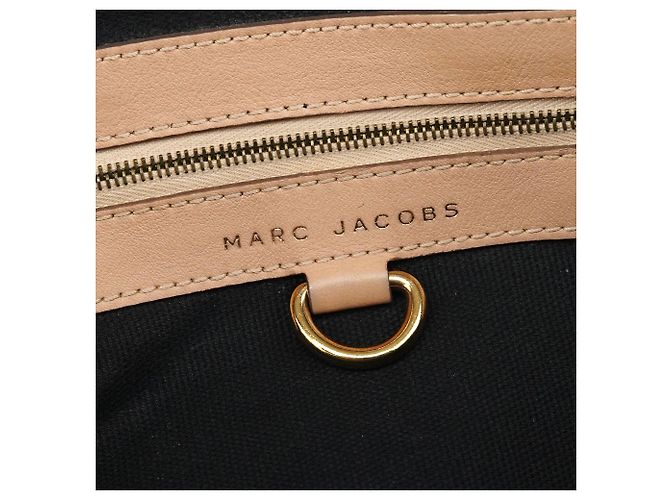 Marc Jacobs Borsa beige in pelle con manico superiore - vista 17