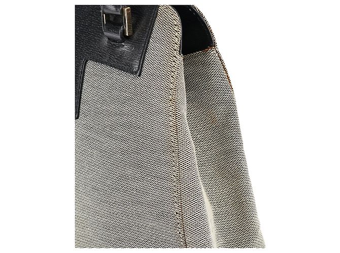 Gucci 002 1103 Beige Canvas Square G Tote Bag - Ansicht 11