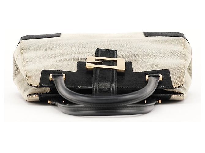 Gucci 002 1103 Beige Canvas Square G Tote Bag - Ansicht 4