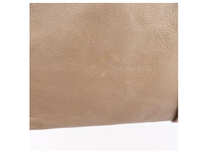 Chloé Borsa Tote Tracy in pelle metallizzata - vista 7