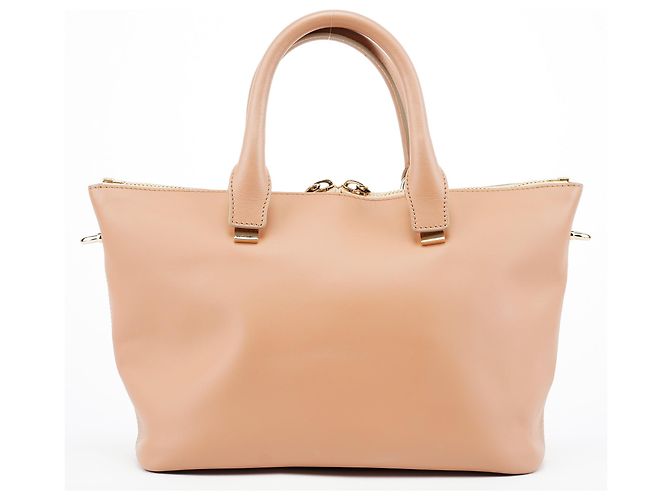 Chloé Borsa 2-Way Baily in pelle Coral Pink - vista 3