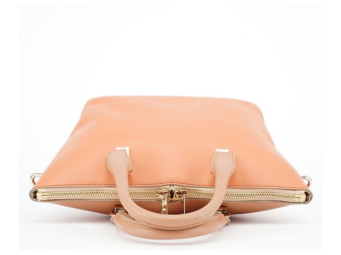 Chloé Borsa 2-Way Baily in pelle Coral Pink - vista 4
