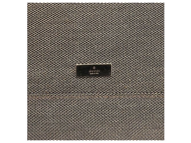 Gucci 001 4218 Borsa tote Lady Lock in tela beige - vista 11