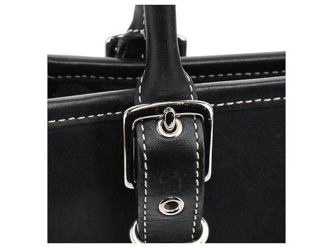 Coach Borsa Tote 6386 Black Signature Canvas - vista 7