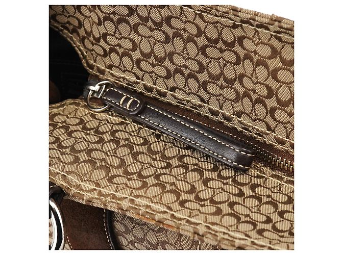 Coach 6427 Borsa Tote Soho Signature Beige Brown - vista 15