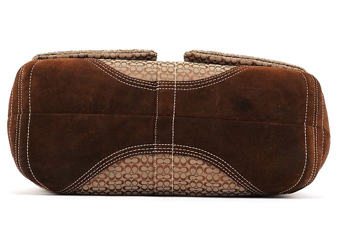 Coach 6427 Borsa Tote Soho Signature Beige Brown - vista 5