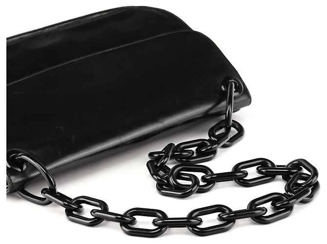 Prada Borsa a Spalla Swing Madras Nera 1996 - vista 10