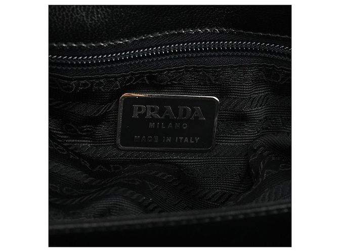 Prada Borsa a Spalla Swing Madras Nera 1996 - vista 11