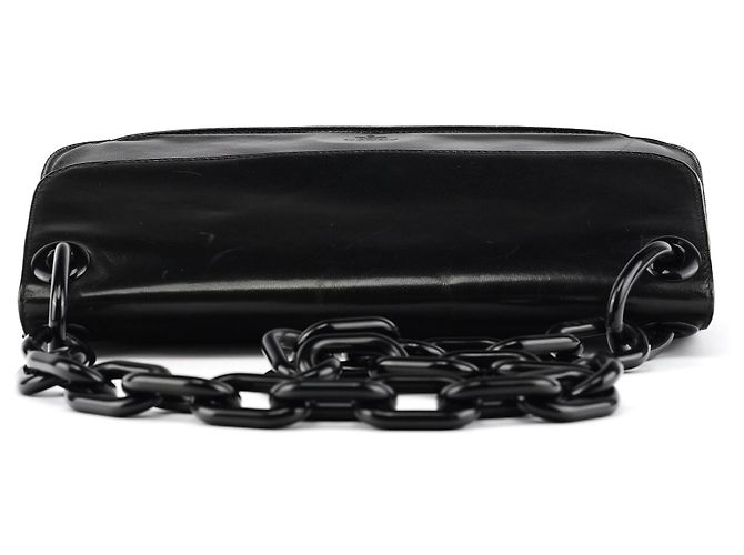 Prada Borsa a Spalla Swing Madras Nera 1996 - vista 4