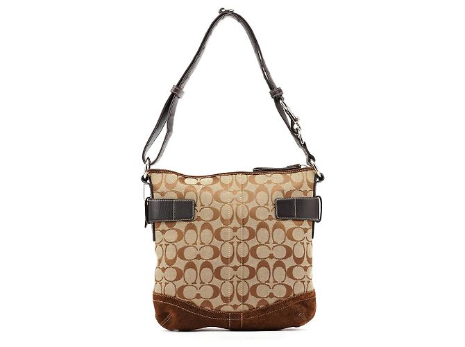 Coach 3574 Borsa 2-Way Soho Signature Beige Brown - vista 3
