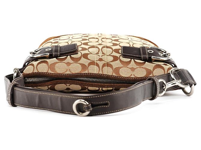 Coach 3574 Borsa 2-Way Soho Signature Beige Brown - vista 4