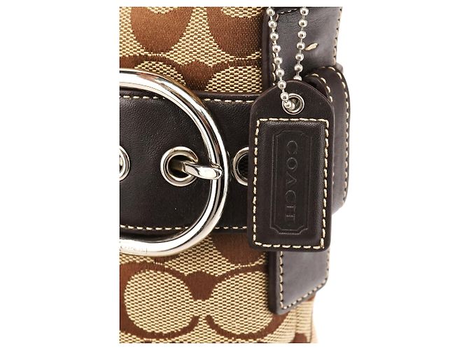 Coach 3574 Borsa 2-Way Soho Signature Beige Brown - vista 6