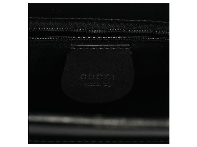 Gucci 001 1434 Borsa Tote 2-Way in pelle Anthracite - vista 9