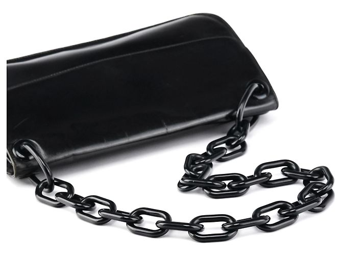 Prada Borsa a tracolla Swing 1996 in Vitello nero - vista 11