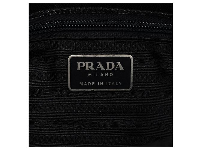 Prada Borsa a tracolla Swing 1996 in Vitello nero - vista 13