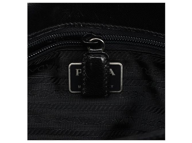 Prada Borsa a tracolla Swing 1996 in Vitello nero - vista 14