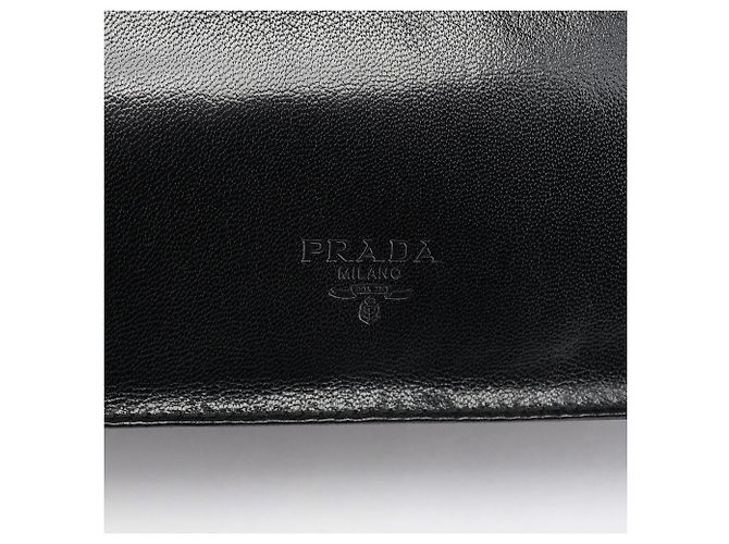Prada Borsa a tracolla Swing 1996 in Vitello nero - vista 6