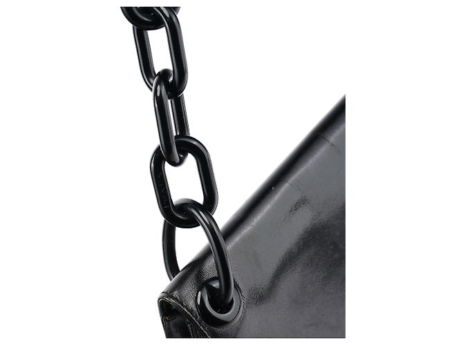 Prada Borsa a tracolla Swing 1996 in Vitello nero - vista 7